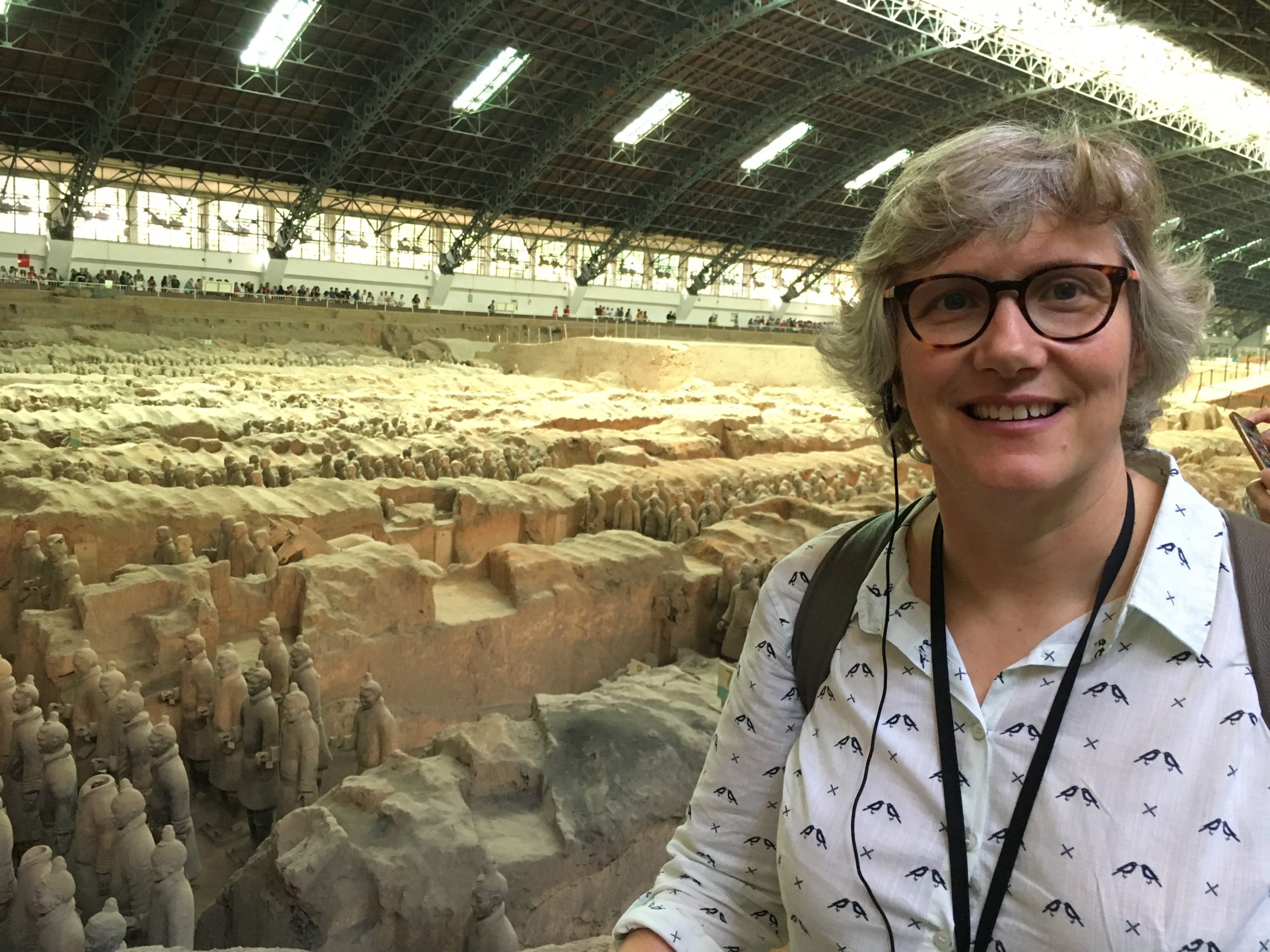 View of the Terracota Army Museum, Xi’an