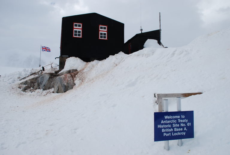 View of Port Lockroy building